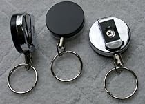 Heavy Duty Retractable Reel Key-ID-Badge-Belt Clip Chain