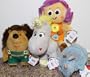 Toy Story 3 Plush Set : Buttercup, Dolly, Trixie, Mr. Pickle Pants 8" Dolls