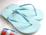 Havaianas Flip Flops Slippers * Slim -- Baby Blue * New 08 US 9 * 08 Newest Collection - We Have Large Selections! *