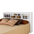 Monterey Storage Headboard - White (King)
