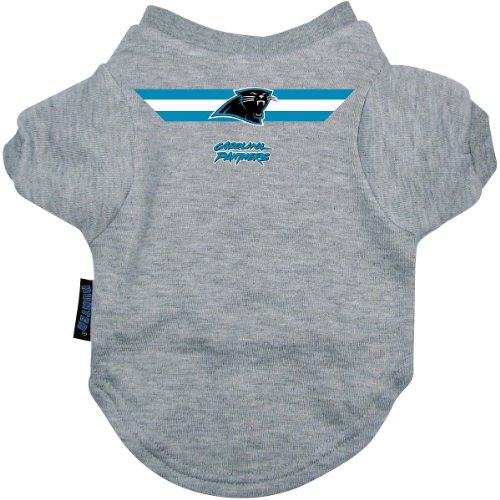 Hunter Carolina Panthers Team Pet T-Shirt Large