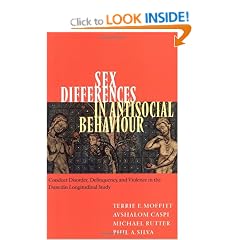 Sex Differences in Antisocial Behaviour: Conduct Disorder, Delinquency, and Violence in the Dunedin Longitudinal Study (Cambridge Studies in Criminology)