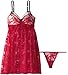 Betsey Johnson Women's Allover Lace Babydoll