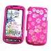 Samsung Epic 4G (Sprint) Snap On Protector Hard Case "Pink Paw Prints" Design