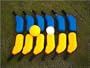(Price/set)Everrich EVM-0008 Foam Hockey Set-15.5" L