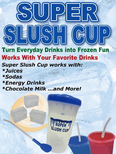 Super Slush Cups- 2 Pack- Make slushies like magic just by shaking!