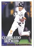 2010 Topps Baseball Card #179 Ryan Spilborghs Colorado Rockies - Mint Condition - Shipped In Protective ScrewDown Display Case!