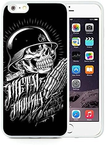 iPhone 6 Plus Case,Metal Mulisha 2 White iPhone 6S Plus 5.5 Inches Shell Case,TPU Cover