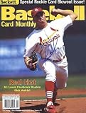 Rick Ankiel autographed St. Louis Cardinals 2000 Beckett Baseball magazine cover