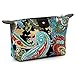 Comestic Bag, Sandistore 1PC Women Travel Make Up Cosmetic Pouch Bag Clutch Handbag Casual Purse (A, Black)