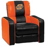 Oklahoma State Dreamseat NCAA Leather Recliner