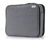 iHome Smart Brief: 13 inch Laptop Briefcase for Mac, Heathered Grey
