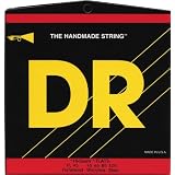 DR Strings Hi-Beam Flats - Flatwound Stainless Steel Round Core Bass 45-105