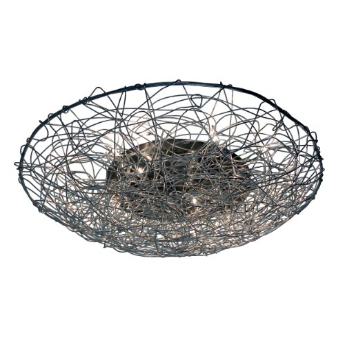 S-Luce PLY9780ST Muffin XXL Drahtleuchte &oslash; 110 cm, 20-flammig