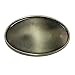 CTM Blank Oval Belt Buckle, Bronze