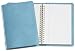 Graphic Image Wire-O-Notebook, Goatskin Leather, 7-Inches, Turquoise (JS7MRBLGTITUR)