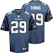 Earl Thomas Jersey: Reebok Blue #29 Seattle Seahawks Replica Jersey - X-Large