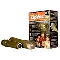 Zip Vac Portable Food Storage System Green