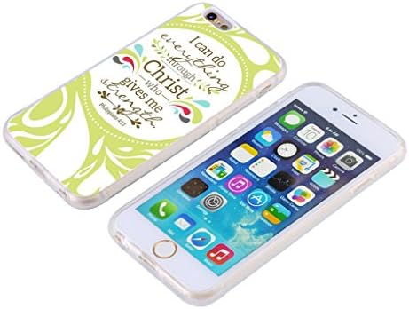 6s Case Bible,apple Iphone 6 Case Christian Quotes Verses I Can Do All Things Through Christ Who Gives Me Strength Philippians 4:13