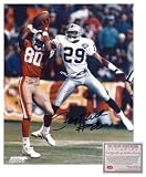 Jerry Rice San Francisco 49ers NFL Hand Signed 8x10 Photograph Catch