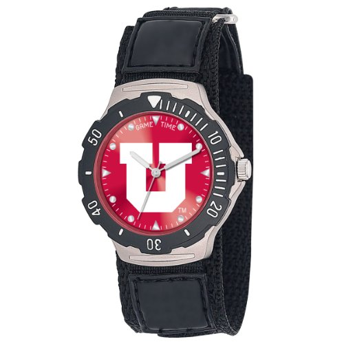 Game Time Unisex COL-AGV-UTA Utah Agent Velcro Watch