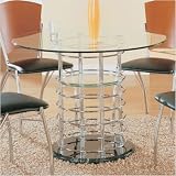 wrought iron table pedestals-Yale Dining Table