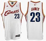 LeBron James Cleveland Cavaliers #23 Authentic Adidas NBA Basketball Jersey (Home White)