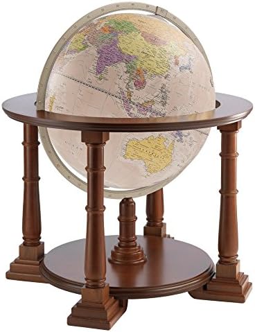 Zoffoli Mercatore 20-in. Antique Ocean Floor Globe