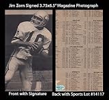 Jim Zorn Signed 3.75x6.5 Magazine Photo SL Authentic Seattle Seahawks Autograph at Amazon.com
