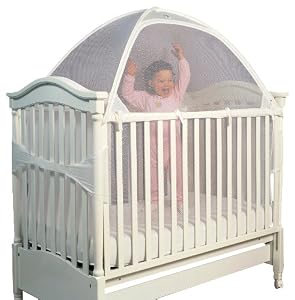 Tots In Mind Cozy Crib Tent II 1, White