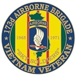 NEW 173rd Airborne Brigade Vietnam Veteran Pin - Ships in 24 hours