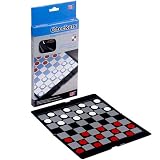 Travel Magnetic Checkers Wallet Set - 64 Playing Field