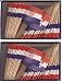 2 Boxes of Mini Croatia Toothpick Flags, 200 Small Mini Croatian Flag Cupcake Toothpicks or Cocktail Sticks & Picks