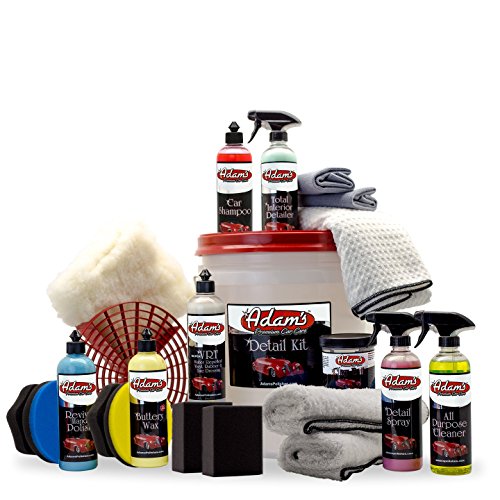 Adam’s NEW Essentials Car Detailing Kit Products for Automotive