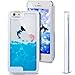 Case for iPhone 6S,Cover for iPhone 6S,Case for iPhone 6S with 4.7 inch Screen,Hard Case for iPhone 6S,NSSTAR Creative Design Flowing Liquid Swimming Dolphins Hard Case for Apple iPhone 6S (2015)/ iPhone 6 (2014) (Dolphins:Blue)