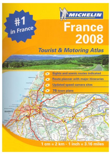 MOT Atlas France A4 spiral (Michelin Tourist & Motoring Atlases)