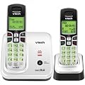 Vtech CS6219-2 DECT 6.0 Expandable 2-Handset Cordless Phone System with Caller ID and Handset Speakerphone (CS6219-2)