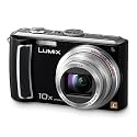 Panasonic DMC-TZ5-K Digitalkamera (9 Megapixel, 10-fach opt. Zoom, 3" Display, Bildstabilisator) tiefschwarz