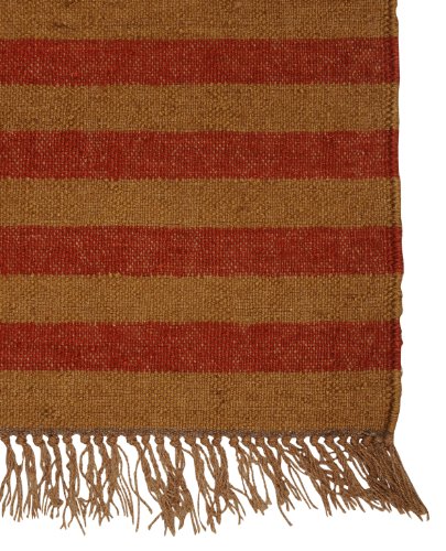 Imagen 3 de Traditional Area Rug-Designer Handmade Yoga Wool Jute Mat-Modern Carpet Size 84 X 28 Inches