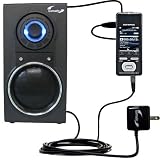 10 Watt Battery Powered Portable Amplified Audio Speaker with Dual charger also charges the Olympus DM-4