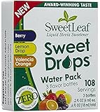 Sweet Leaf Sweet Drops, 3 Water Pack, 0.2 Fluid Ounce each