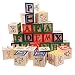 Catterpillar 27 Pcs Non-Toxic ABC / 123 Wooden Blocks with Wooden Carry Case RS.299.00