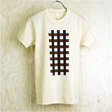 日本文様<strong>モダン</strong>＜弁慶格子＞　オーガニックコットンTシャツ（久米繊維）
