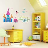 Fairy Tale - Medium Wall Decals Stickers Appliques Home Decor