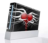 Devil Heart Decorative Protector Skin Decal Sticker for Nintendo Wii Consol ....