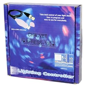 New Chauvet Xpress 100 USB to DMX Interface + Showxpress Lighting Control Software