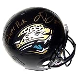 Derrick Harvey Autographed Jacksonville Jaguars Deluxe Replica Helmet w/ "#1 Draft Pick"