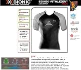 X-Bionic MEN VITALIZER T-shirt black/pearl grey Gr.S/M