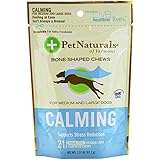Pet Naturals Of Vermont Calming Treat For Medium & Large Dogs chicken liver flavor 21 Count