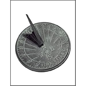 Rome Industries 2520 Cast Iron Numbers Sundial